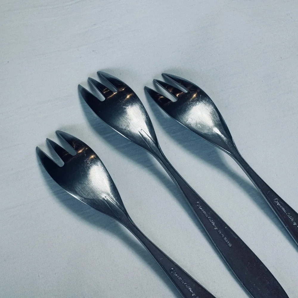 Towle Silver Supreme Cutlery COPEN Lot of 3 Salad Forks